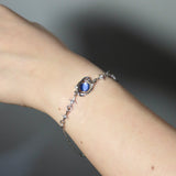 Satellite Moonstone Bracelet