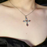 Diamond Cross Necklace