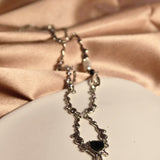 Black Diamond Punk Necklace