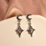 Star Heart Earrings