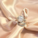 Vintage Square Pearl Ring