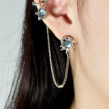 One-Piece Opal Ear Cuff