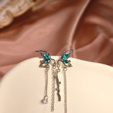 Butterfly Opal Dangle Earrings