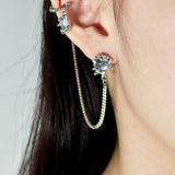 One-Piece Opal Ear Cuff