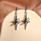 Saturn Star Earrings