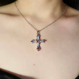 Diamond Cross Necklace