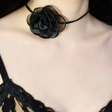 Black Rose Choker