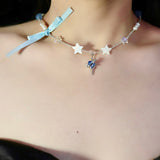 Star Beaded Necklace