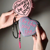 Heart-Shaped Cake Denim Jewelry Box