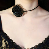 Black Rose Choker