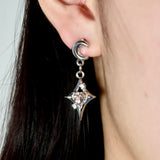 Star Heart Earrings