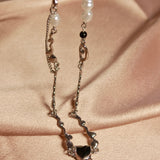 Black Diamond Punk Necklace