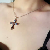 Diamond Cross Necklace