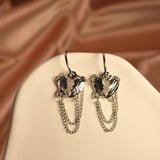 Vintage Heart Earrings